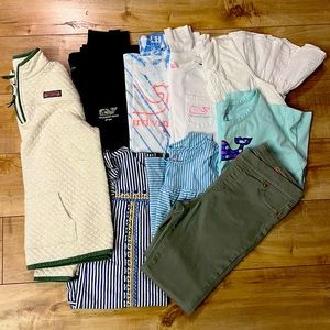 Girls vineyard vines lot sizes all 12-16 or M thru XL